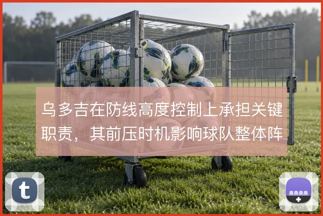 乌多吉在防线高度控制上承担关键职责,其前压时机影响球队整体阵型伸缩